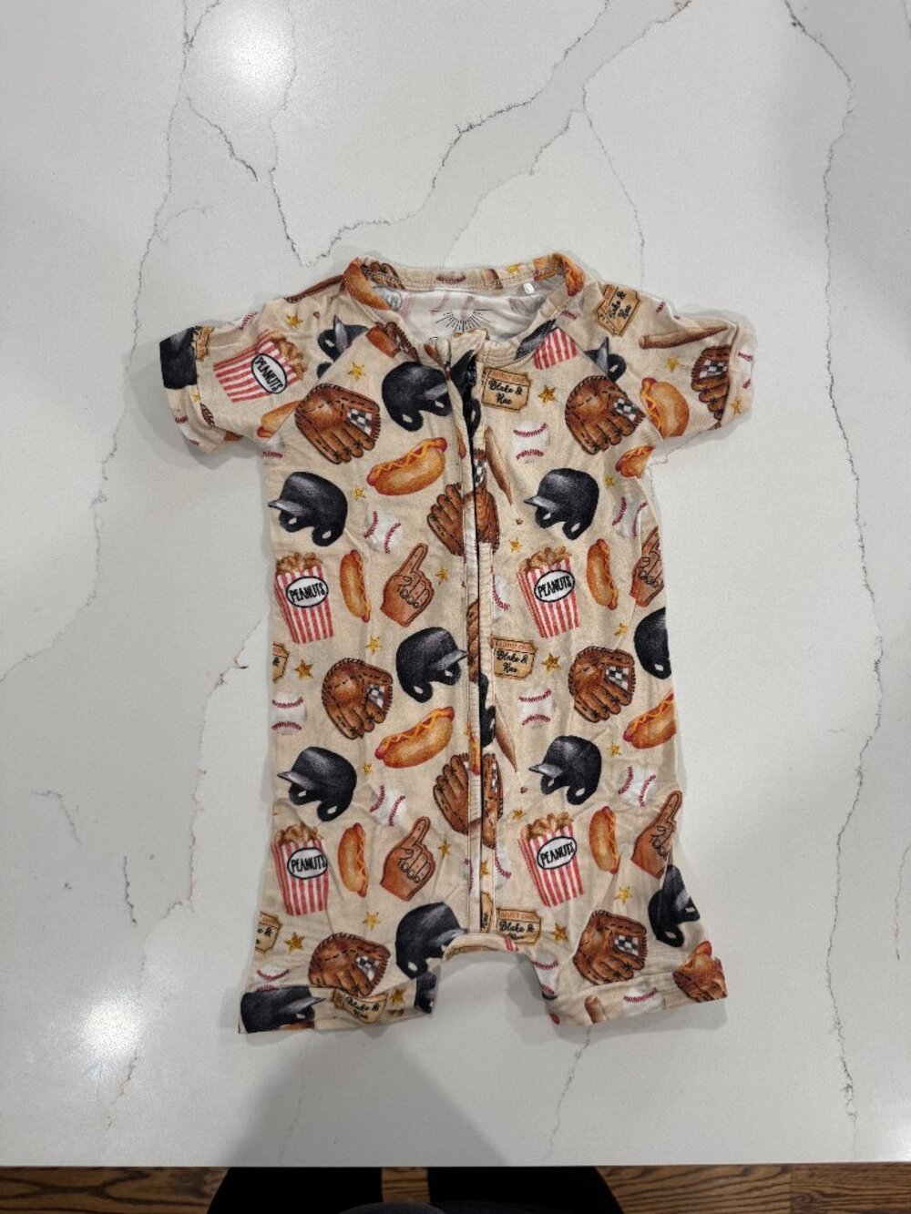 Blake & Rae Bamboo Zippered Romper